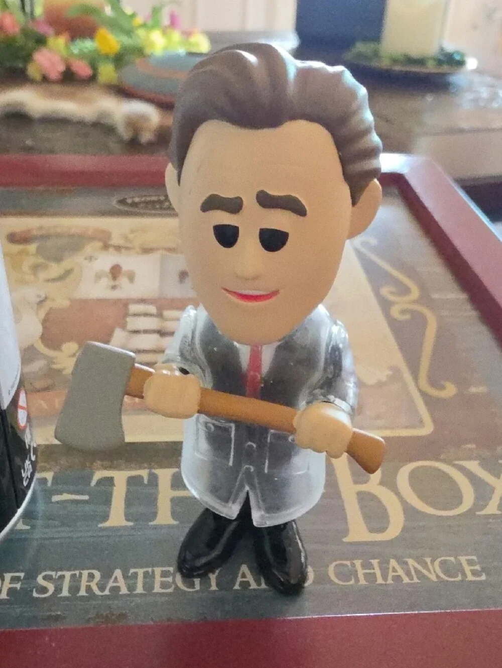 Funko Patrick Bateman Vinyl Figure in Clear, Black, Brown